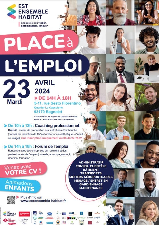 Place emploi 23 avril 2024