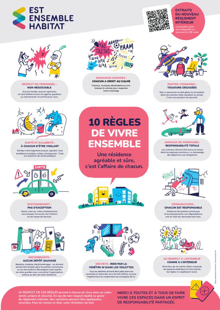 Règlement intérieur illustré