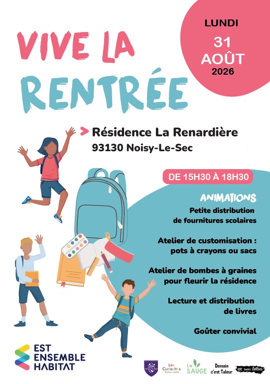 Vive la rentrée Noisy 31 aout 2026
